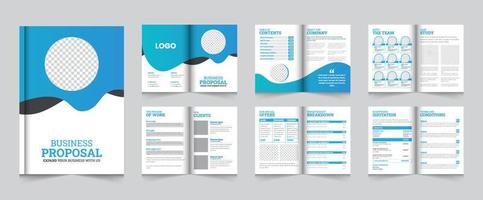 Business Proposal Layout or Business Project Proposal Template