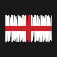 England Flag Brush vector