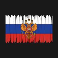 Russia Flag Brush vector