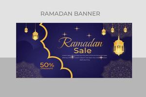 Social Media Banner Post Template vector