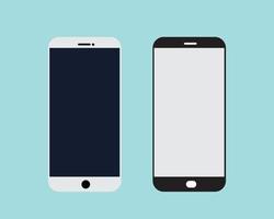 teléfono inteligente contorno vector icono de móvil inteligente teléfono pantalla o moderno androide Teléfono móvil