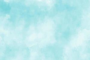 Mint abstract watercolor texture background vector