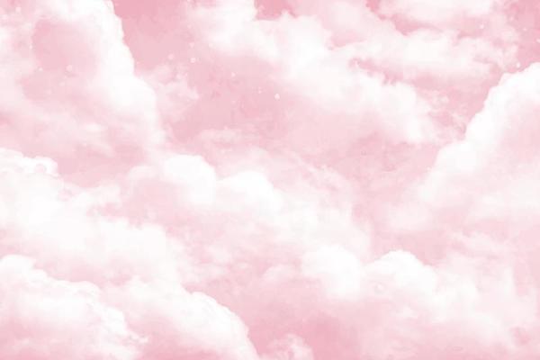 Abstract pink watercolor background. Pastel soft water color pattern