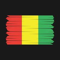 Guinea Flag Brush vector