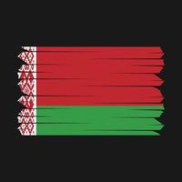 Belarus Flag Brush vector