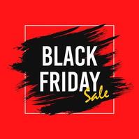 Black Friday sale vector