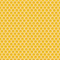 Decorative yellow honeycomb background pattern vector