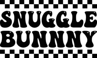 snuggle bunnny t-shirt vector graphic