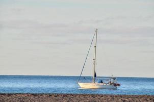 Scenic coastal view photo