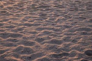 Waves in the sand photo