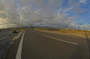 Road in the countryside photo