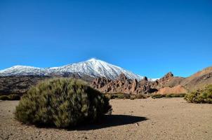 Scenic mountain landscape photo