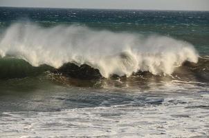 Waves in the ocean photo