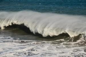 olas en el Oceano foto