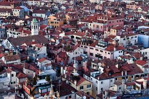 Aerial city view photo