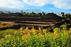 Ancient stone steps photo