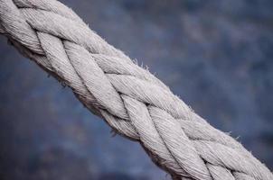 White nautical rope photo