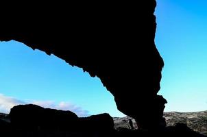 Natural stone arch photo