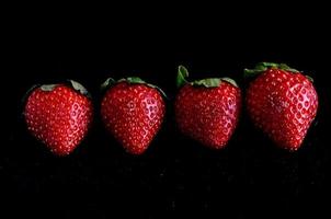 Red strawberry fruit photo