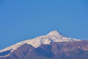 Scenic mountain landscape photo