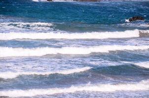 olas en el Oceano foto