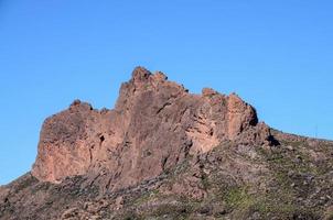 Scenic mountain landscape photo