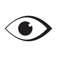 eye icon vector