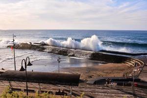 Scenic coastal view photo