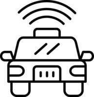 Smart Car vector icon