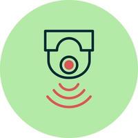 Dome Camera vector icon