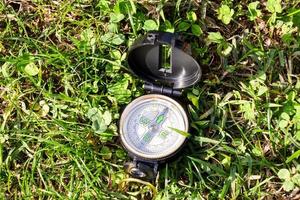 Small navigational compass photo