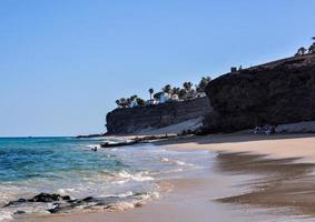 Scenic coastal view photo