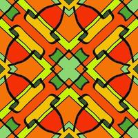 African pattern design. Tribal ethnic illustration for wrapping paper, wallpaper, fabric, decorating and carpet. photo