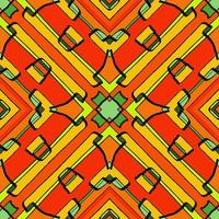 African pattern design. Tribal ethnic illustration for wrapping paper, wallpaper, fabric, decorating and carpet. photo