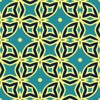Seamless pattern design for wrapping paper, wallpaper, fabric, decorating and backdrop. Illustration of repeating image with flower in pastel color. photo