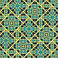 oriental tradicional modelo. repetido marroquí cruces mosaico losas. linterna formas motivo. tracería ventana fondo de pantalla. arabesco digital papel, textil impresión. sin costura superficie diseño foto