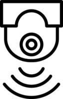 Dome Camera vector icon