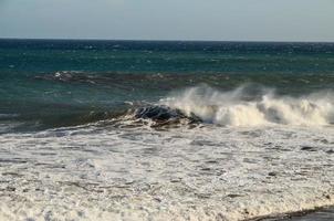 Scenic coastal view photo