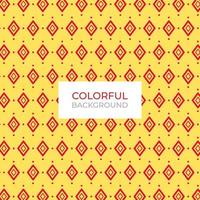 Yellow Pattern With Rhombus For Decoration, Package, Textile. Geometric Vector Illustration