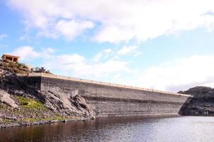 View of the dam photo