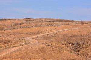 Scenic desert landscape photo