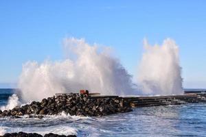 Scenic coastal view photo