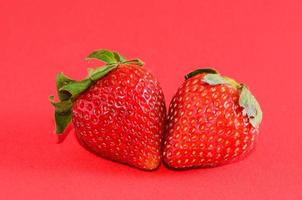 Red strawberry fruit photo