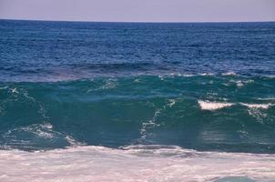 Waves in the ocean photo