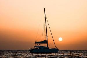 Ship at sea photo