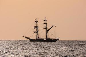 Ship at sea photo