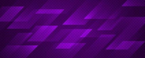 3D purple techno abstract background overlap layer on dark space with lines effect decoration. Modern graphic design element motion style for banner, flyer, card, brochure cover, or landing page vector