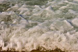 Waves in the ocean photo