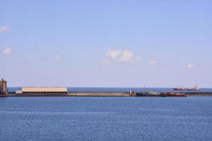 Ships in the ocean photo