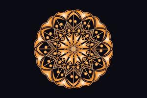 Luxury Golden Royal Mandala Design Vector for Background. Golden mandala design. Islamic background design